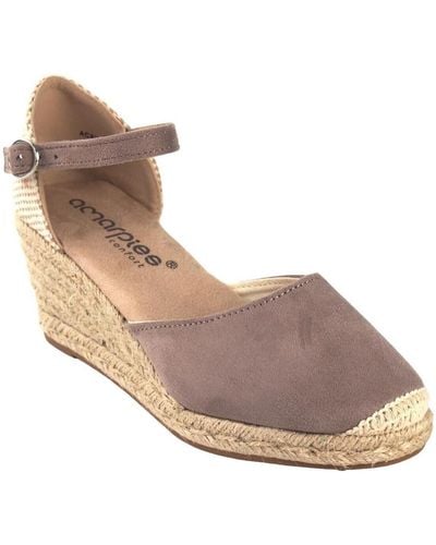 Amarpies Chaussures Chaussure 26484 acx taupe - Marron