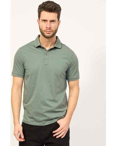 EAX T-shirt Polo en jersey Milan/New York - Vert