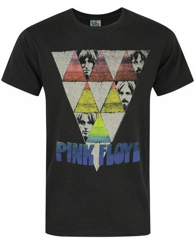 Junk Food T-shirt Triangles - Noir