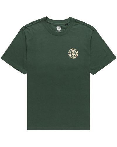 Element T-shirt Saturn Fiill - Vert