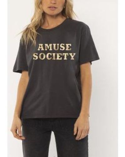 Amuse Society T-shirt - T-shirt manches courtes - anthracite - Noir