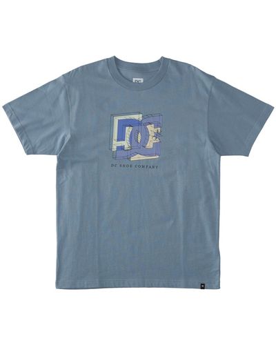 DC Shoes T-shirt Fine Art - Bleu