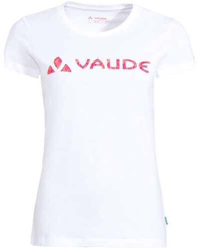 Vaude Chemise Women's Logo Shirt - Blanc