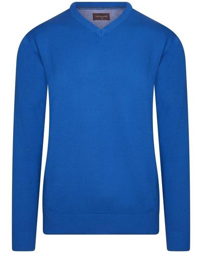 Cappuccino Italia Sweat-shirt Pullover Royal - Bleu