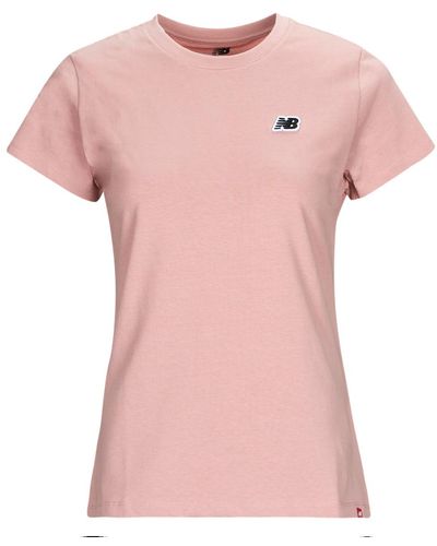 New Balance T-shirt WT23600-POO - Rose