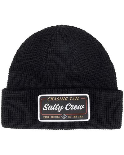 Salty Crew Bonnet COASTAL BEANIE - Noir