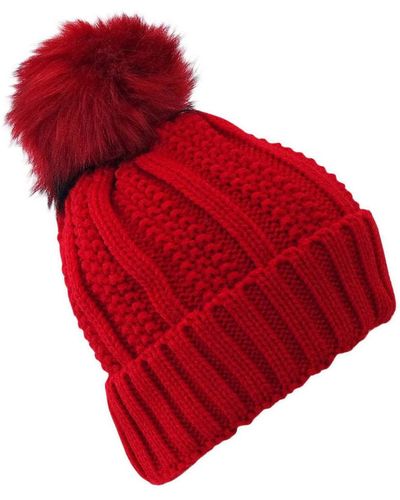 Chapeau-Tendance Bonnet Bonnet LUGANO - Rouge