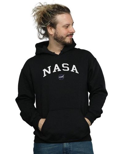NASA Sweat-shirt Collegiate Logo - Noir