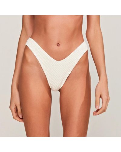 Triya Maillots de bain Chapada Reveillon Nervurado - Blanc