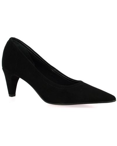 Elizabeth Stuart Escarpins cuir velours femmes Chaussures escarpins en Noir