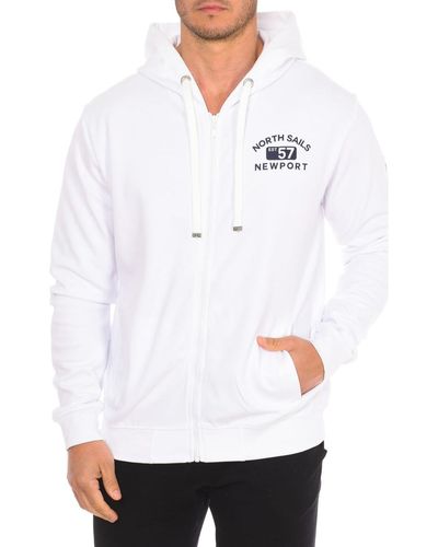 North Sails Sweat-shirt 902299TR0-101 - Blanc
