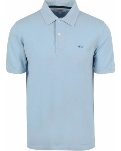 Mcgregor T-shirt Classic Polo Piqué Bleu Clair