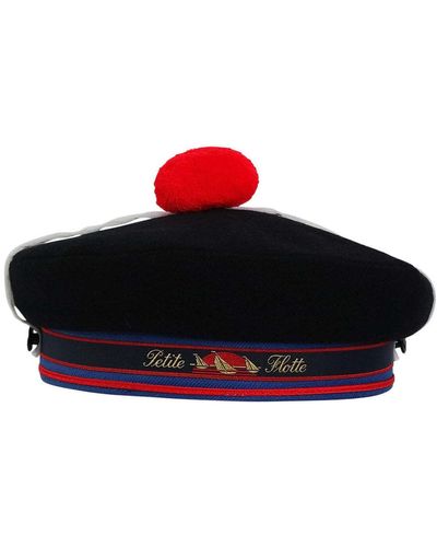 Chapeau-Tendance Chapeau Beret de marin KURK T57 - Rouge
