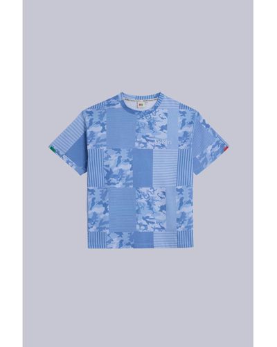 Kickers T-shirt All Over Tshirt - Bleu