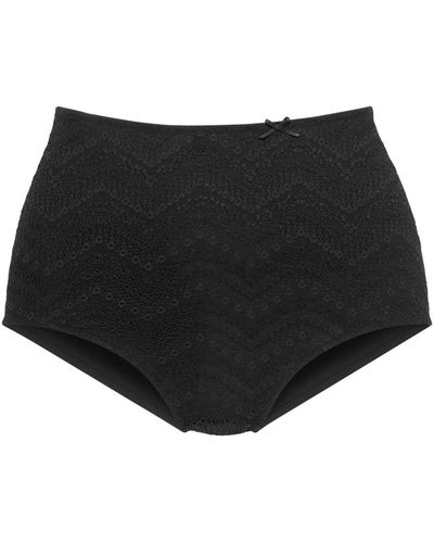 Lascana Culottes & slips Slip taille haute Perfect Basics - Noir