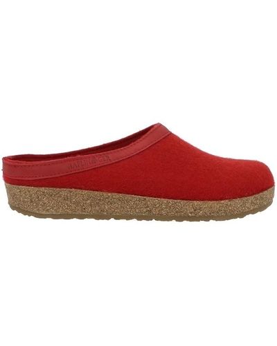 Haflinger Chaussons GRIZZLY TORBEN - Rouge