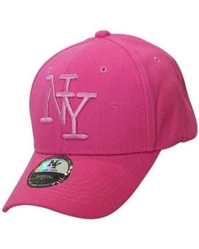 Chapeau-Tendance Casquette Casquette AYARI NY Fashion Baseball - Violet