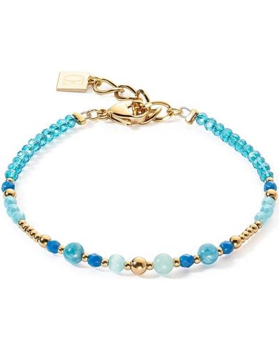 COEUR DE LION Bracelets Bracelet Princess Spheres turquoise - Bleu