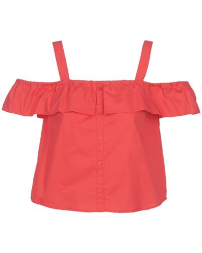 Moony Mood Blouses - Rouge