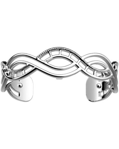 Les Georgettes Bracelets Bracelet jonc collection Divine 14 mm argenté - Métallisé