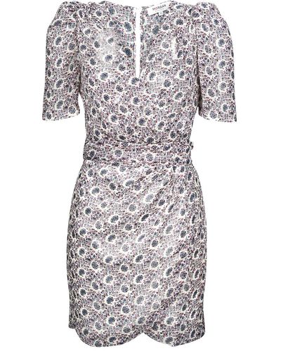 Morgan Robe courte RNELY F - Gris