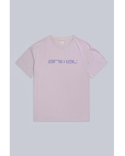 Animal T-shirt - Violet
