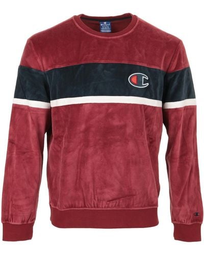 Champion Sweat-shirt Crewneck Sweatshirt - Rouge