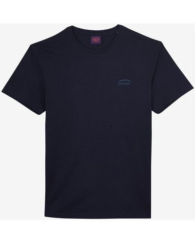 Oxbow T-shirt Tee-shirt manches courtes imprimé P2TARLING - Bleu
