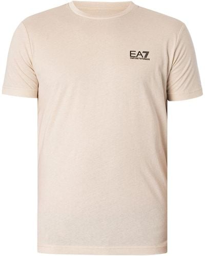 EA7 T-shirt T-shirt de logo - Neutre