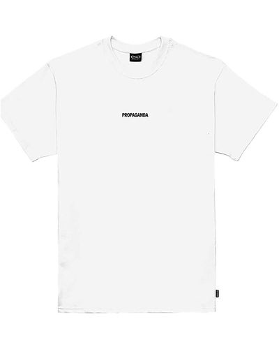 Propaganda T-shirt T-Shirt Ribs Eagle - Blanc