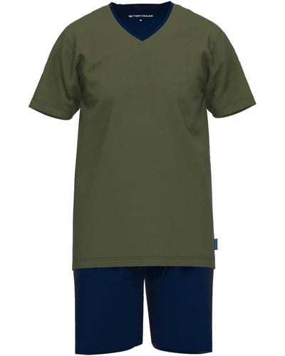 Tom Tailor Pyjamas / Chemises de nuit Ensemble pyjama court - Vert