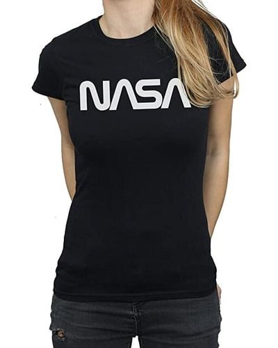 NASA T-shirt Modern - Noir