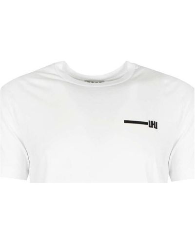 Les Hommes Les s T-shirt UHT201 700P | Urzn - Blanc