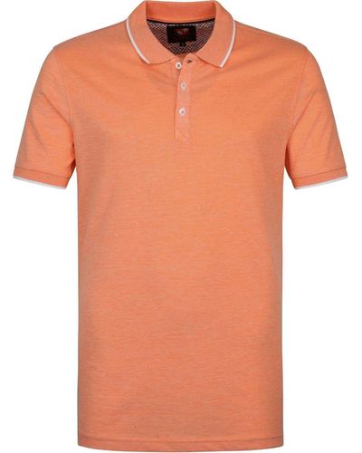 Suitable T-shirt Oxford Polo Orange Vif