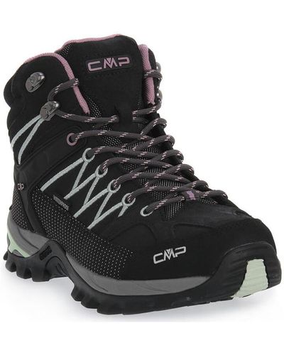 CMP Chaussures 66UP RIGEL MID WMN TREKKING - Noir