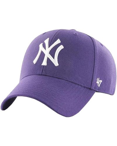 '47 Casquette MLB New York Yankees MVP Cap - Violet
