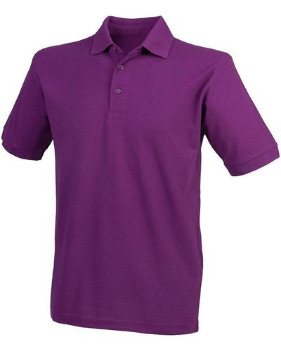 Henbury T-shirt H400 - Violet