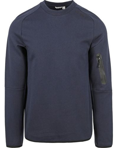 Björn Borg Sweat-shirt Tech Sweater Marine - Bleu
