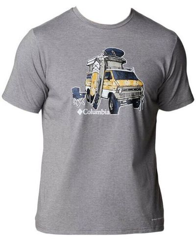 Columbia T-shirt GRAPHIC - Gris