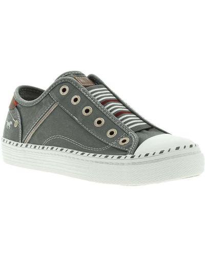 Mustang Baskets basses 19202CHPE23 - Gris