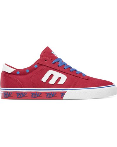 Etnies Chaussures de Skate CALLI VULC X RAD RED WHITE BLUE - Rouge