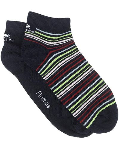 Fluchos Chaussettes LOT DE 2 CHAUSSETTES FLUIDE HOMME CA-0010 - Bleu