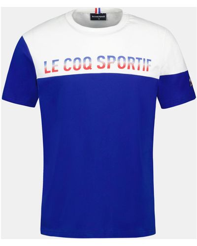 Le Coq Sportif T-shirt T-shirt Unisexe - Bleu