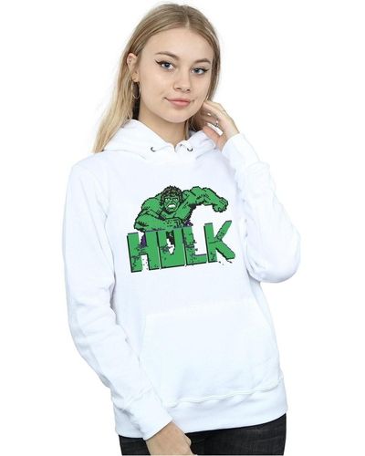 Marvel Sweat-shirt Hulk Pixelated - Vert