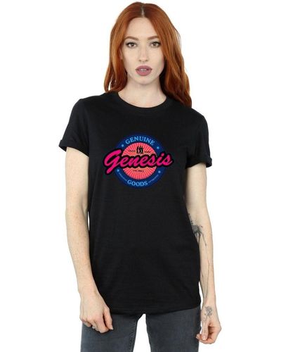 Genesis T-shirt Neon Logo - Noir