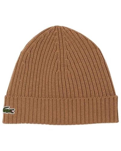 Lacoste Accessories > hats > beanies - Marron