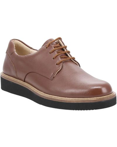 Clarks Ville basse BAILLE LACE TAN - Marron