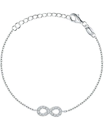 Cleor Bracelets Bracelet en Argent 925/1000 et Oxyde - Métallisé