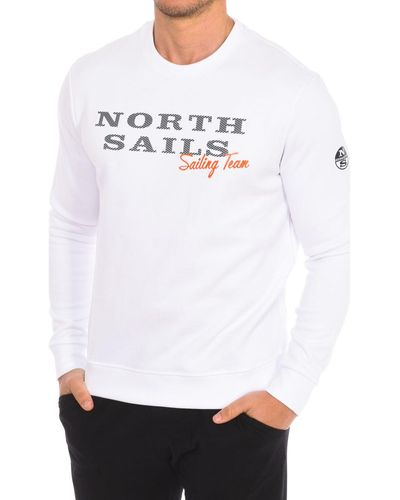 North Sails Sweat-shirt 9022970-101 - Blanc