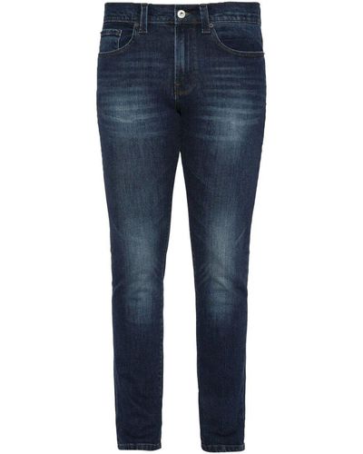 Schott Nyc Jeans skinny TRD1913 - Bleu